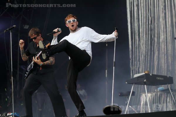 FRANK CARTER AND THE RATTLESNAKES - 2024-08-22 - SAINT CLOUD - Domaine National - Scene de la Cascade - 